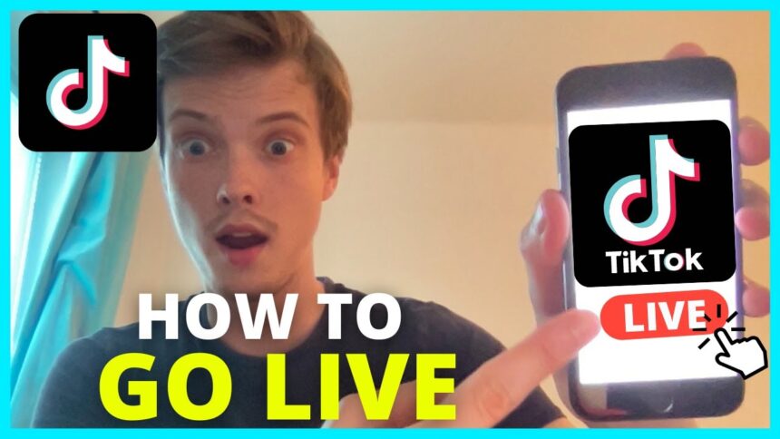 how to go live on tiktok