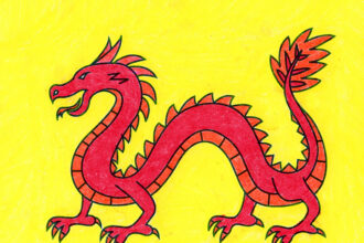 how to draw a dragon