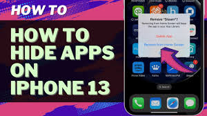 how to hide apps on iphone 