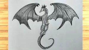 how to draw a dragon

