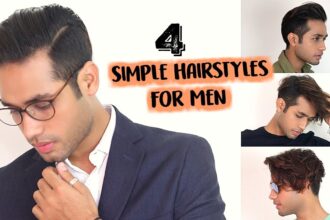 simple hair style men
