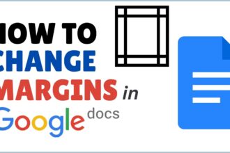 how to change margins in google docs