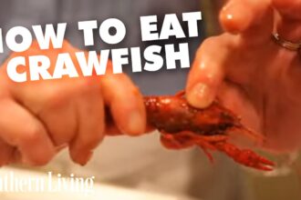 how to eat crawfish