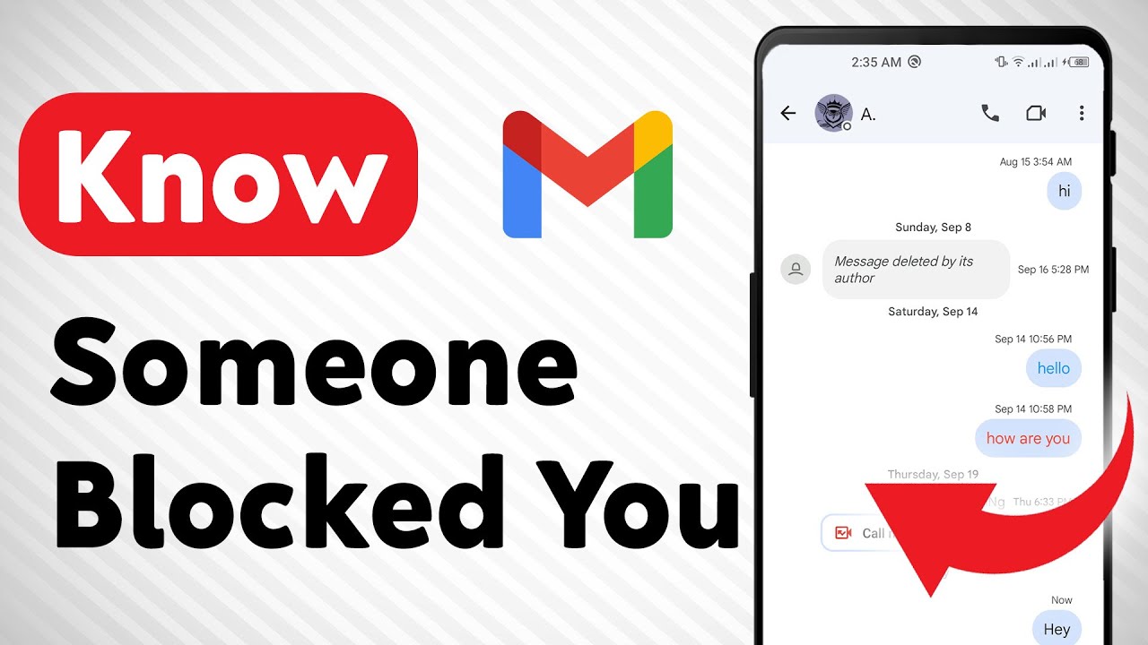 how to know if someone blocked you