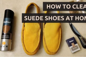 how to clean suede shoes