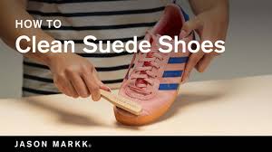 how to clean suede shoes

