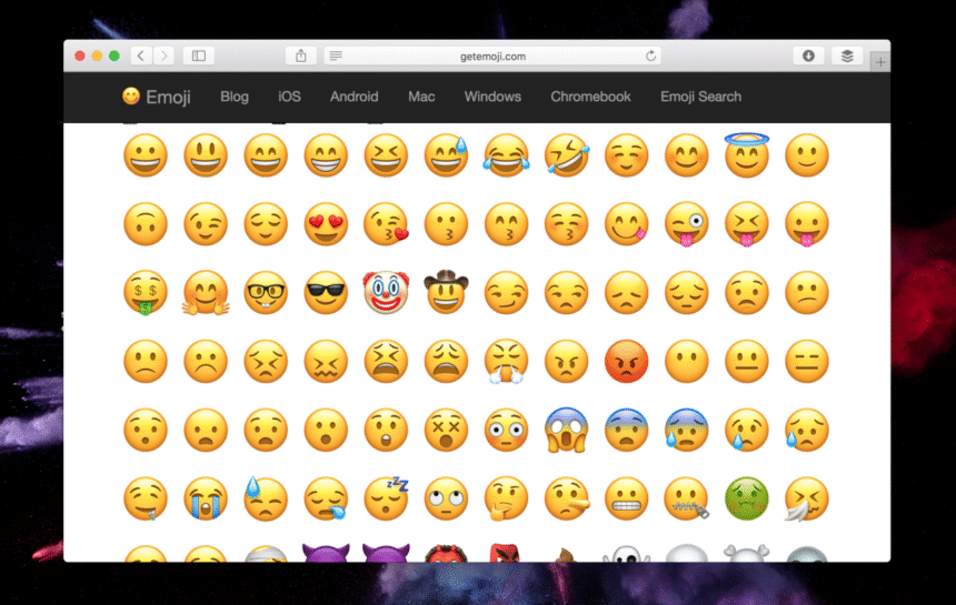 how to do emojis on chromebook
