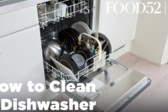 how to clean a dishwasher