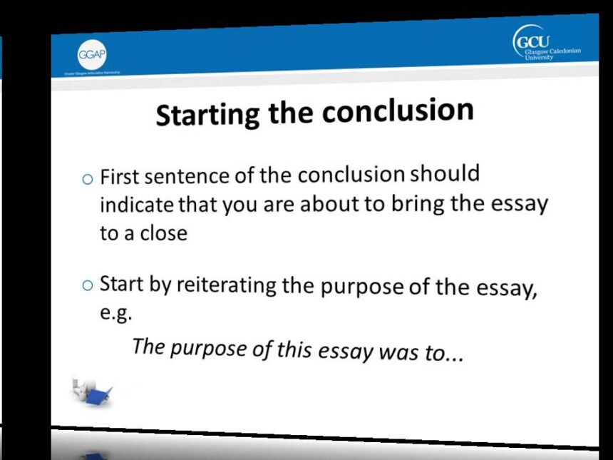 how to start a conclusion
