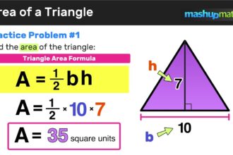 how to find the area of a triangle