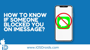 how to know if someone blocked you on imessage 