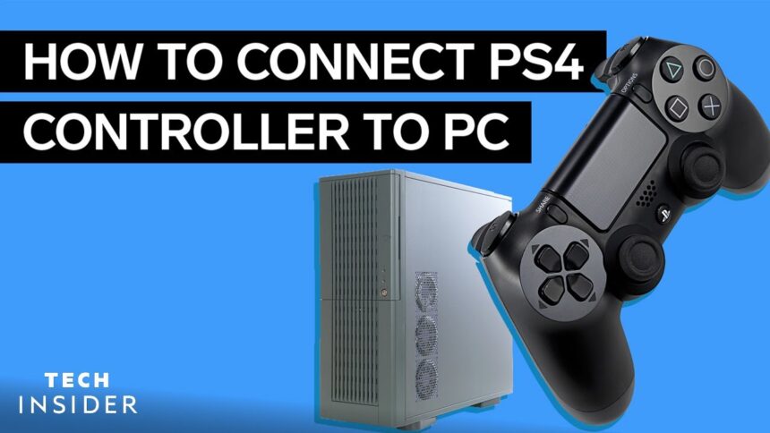How to Connect PS4 Controller to PC