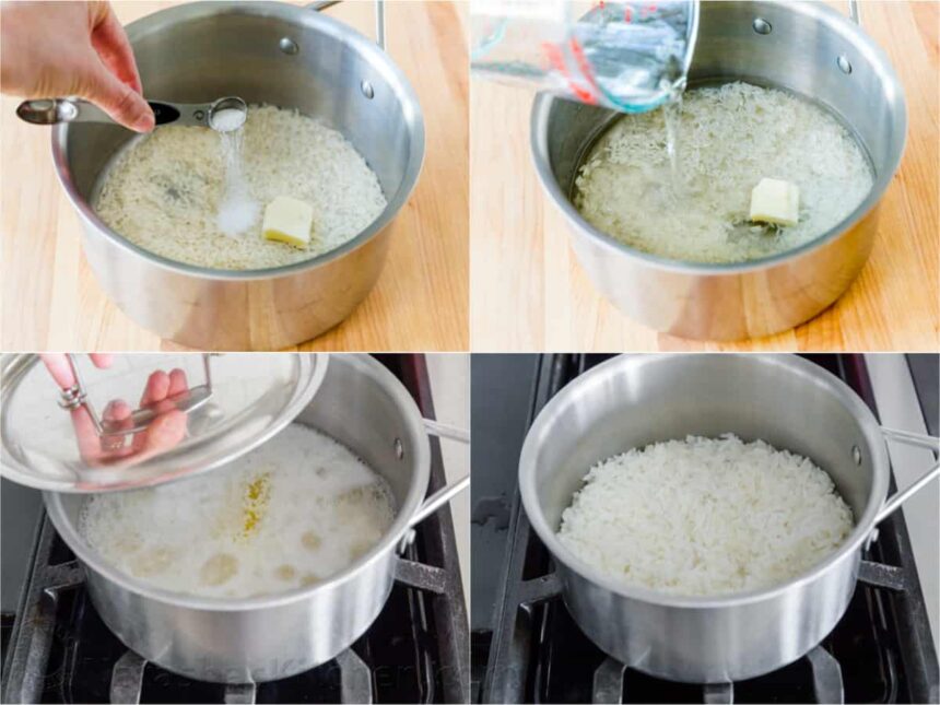 how to cook rice perfectly