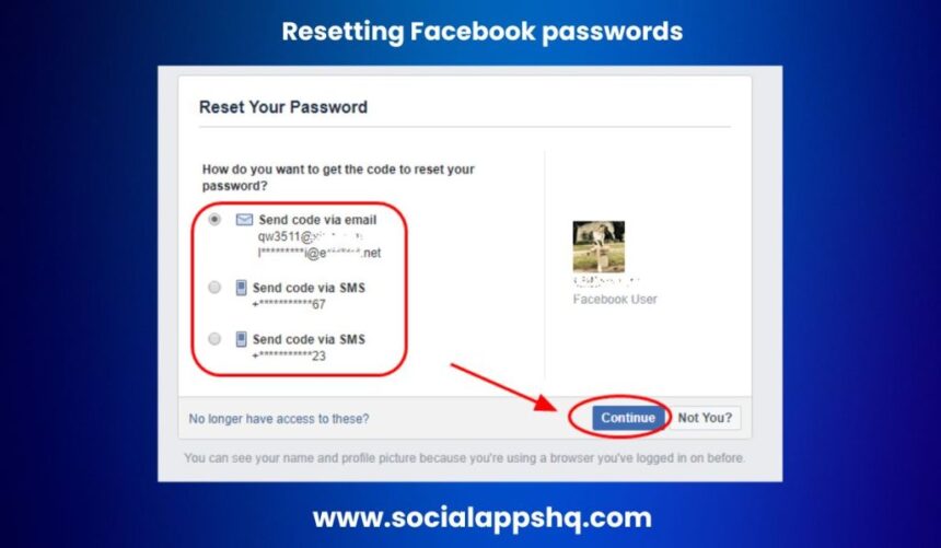 how to change facebook password